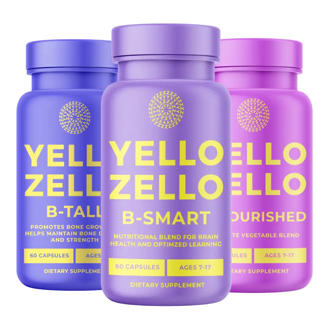 B-TALL, B-SMART & B-NOURISHED – Yello-Zello